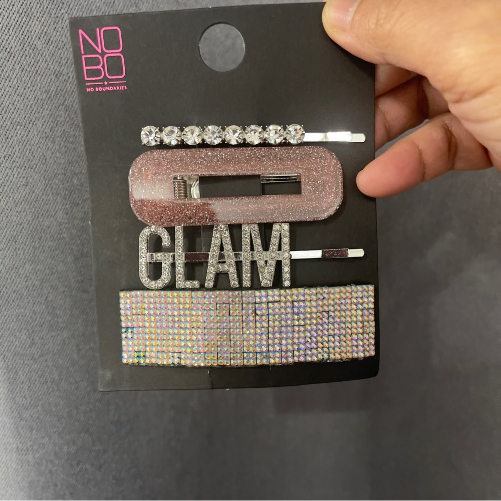 No Boundaries Glam Hair Clip Set